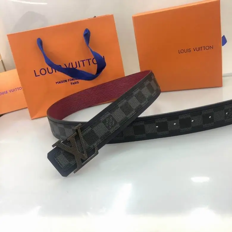 LV Belt 40mmX95-125CM 7D (558)